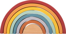 Load image into Gallery viewer, Wooden building blocks rainbow &quot;Safari&quot;
