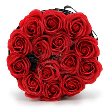 Load image into Gallery viewer, Soap Flower Gift Bouquet - 14 Red Roses - Round - Sold in 1x unit/s per outer
