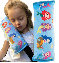 Load image into Gallery viewer, Car sleeping pillow for girls / Mermaid
