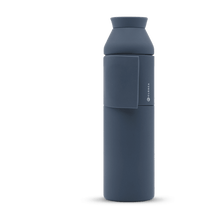 Load image into Gallery viewer, Reusable Water Bottle in Stainless Steel - ABYSS BLUE 600ml
