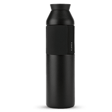 Load image into Gallery viewer, Reusable Water Bottle in Stainless Steel - BLACK 600ml MATTE
