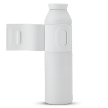 Load image into Gallery viewer, Reusable Water Bottle in Stainless Steel - WHITE 600ml MATTE
