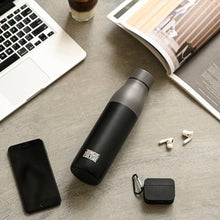 Load image into Gallery viewer, reusable stainless steel metal water bottle
