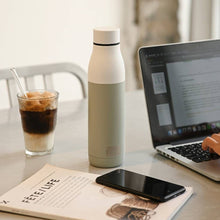 Load image into Gallery viewer, reusable stainless steel metal water bottle
