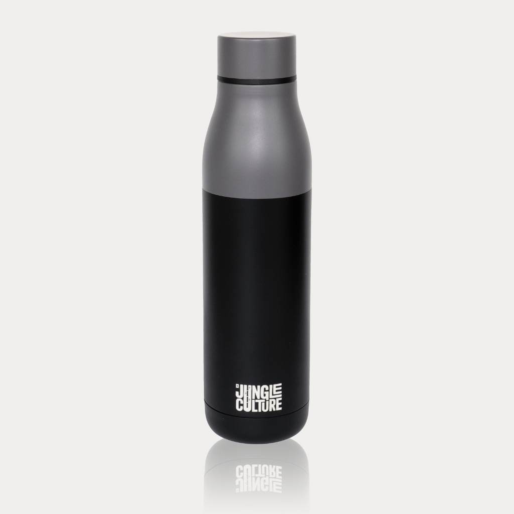 reusable stainless steel metal water bottle